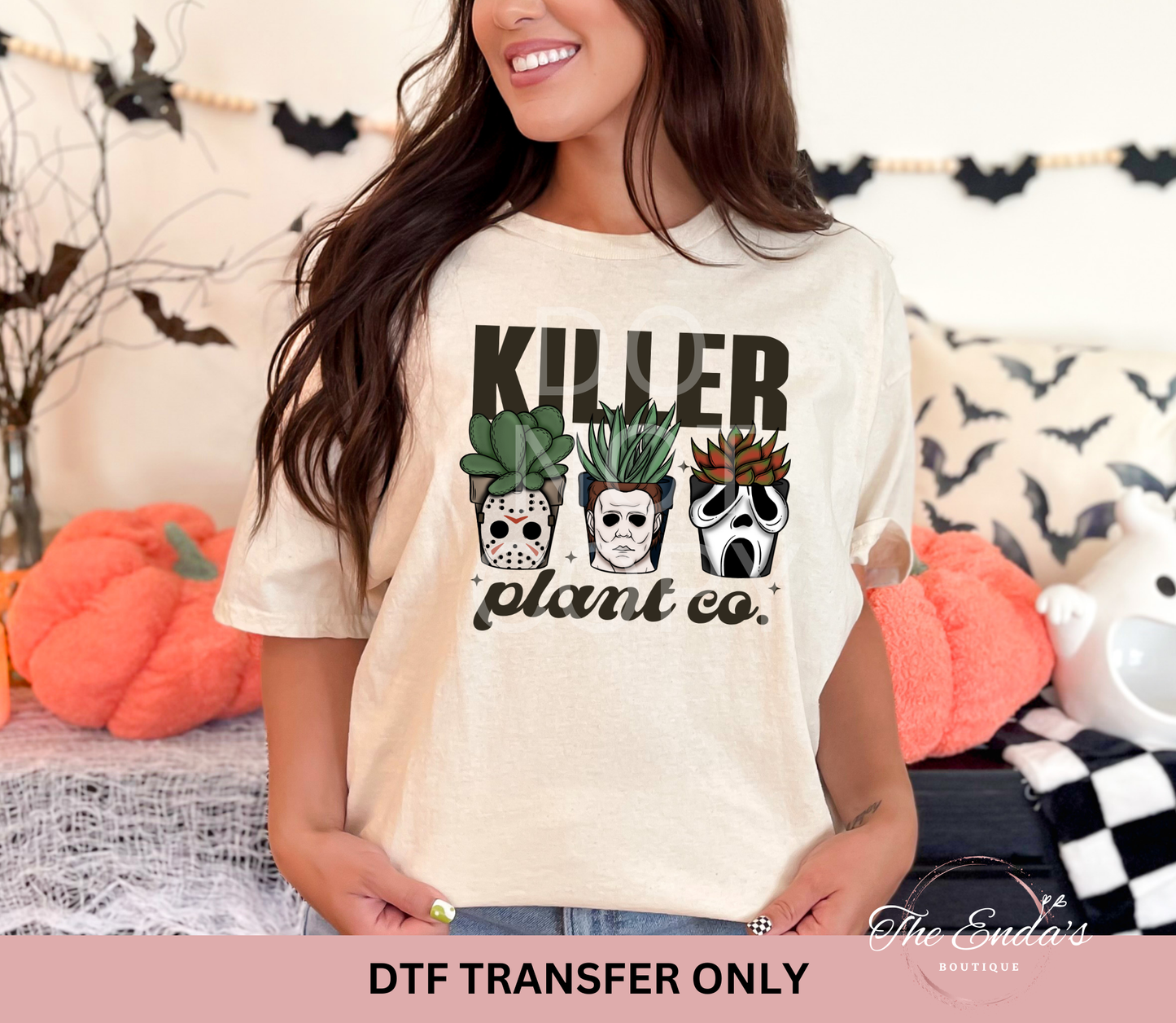 Killer Plant Co DTF Transfer