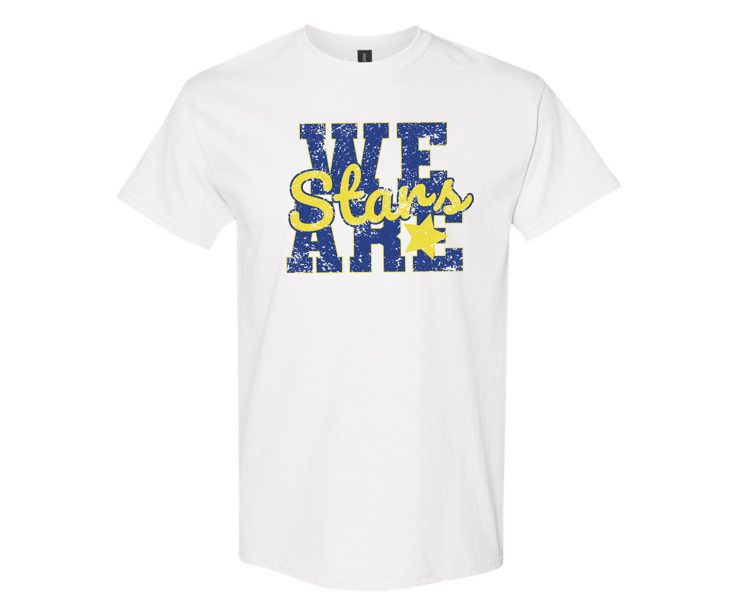Hazelwood Elementary | HES-8 | Distressed We Are Stars T-Shirt