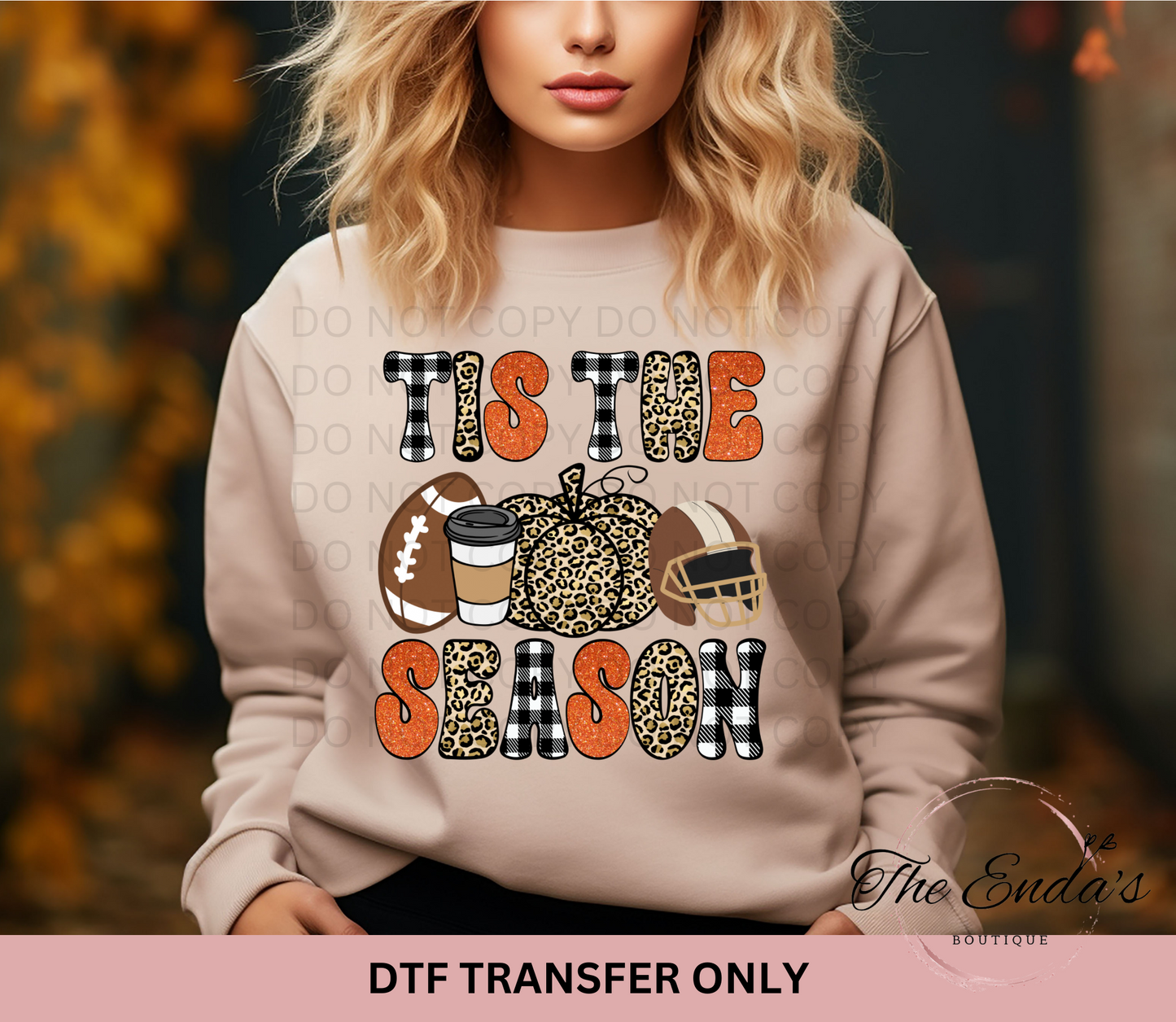 Football Tis The Season DTF Transfer