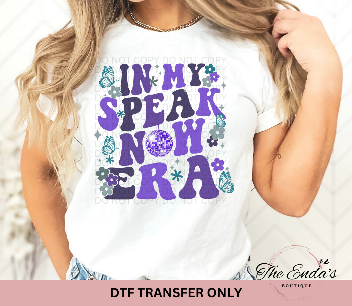In My Speak Now Era DTF Transfer