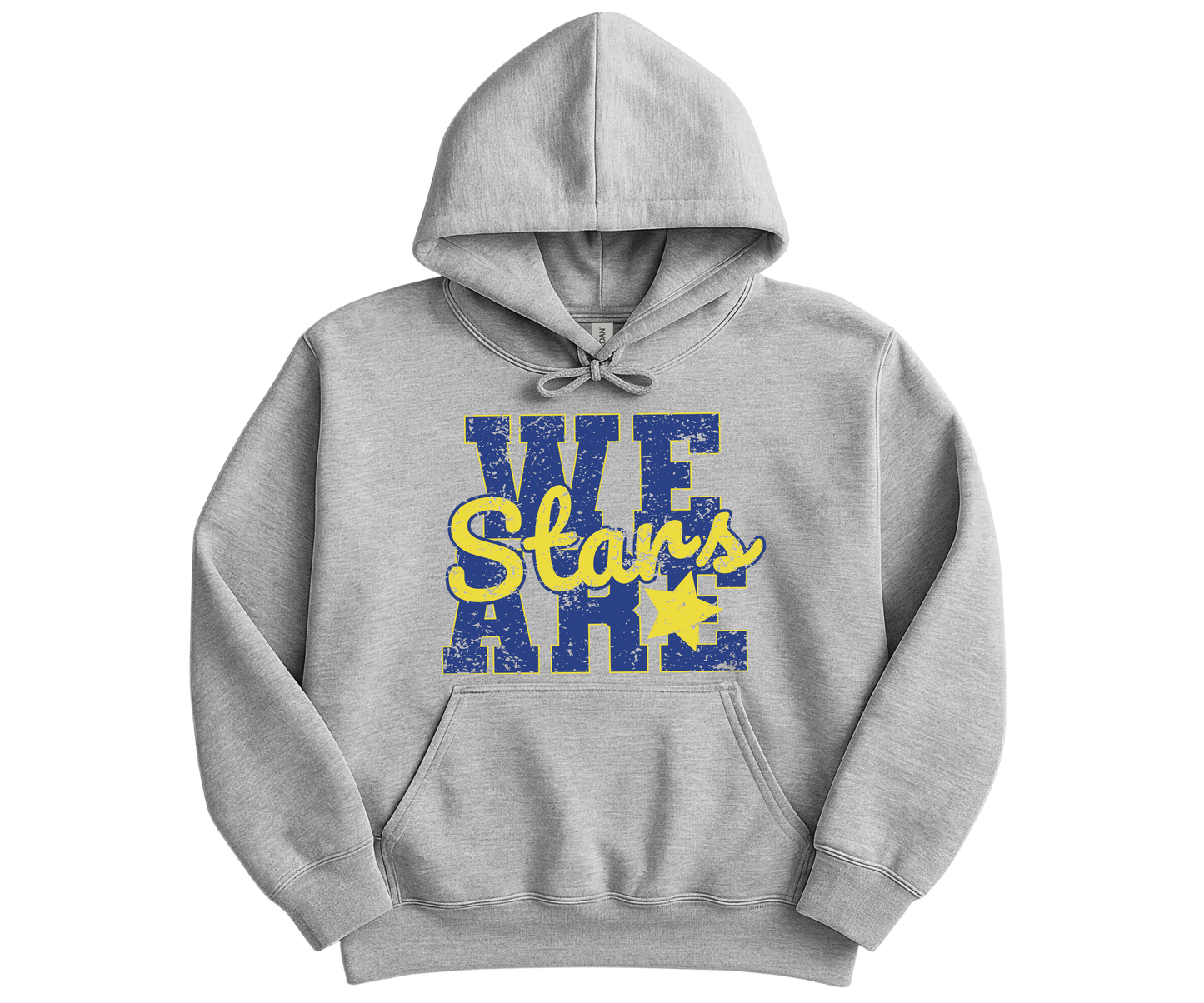 Hazelwood Elementary | HES-8 | Distressed We Are Stars Hoodie