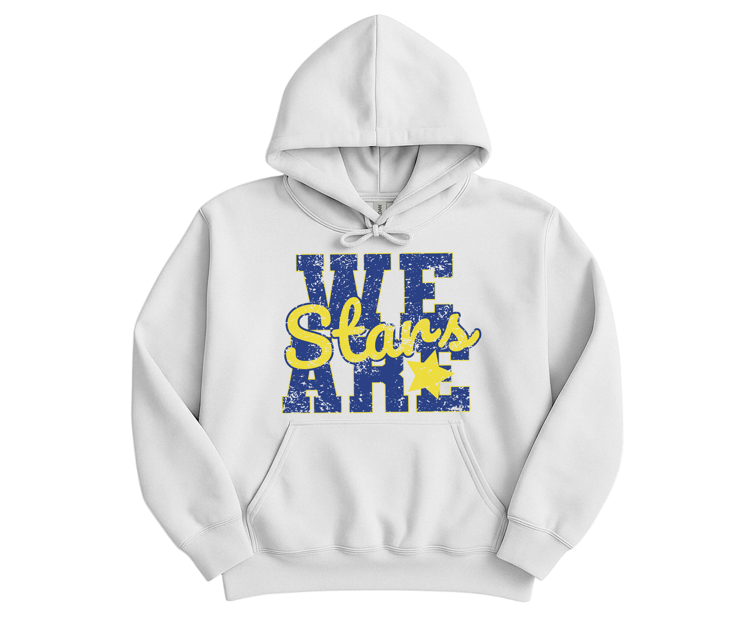 Hazelwood Elementary | HES-8 | Distressed We Are Stars Hoodie