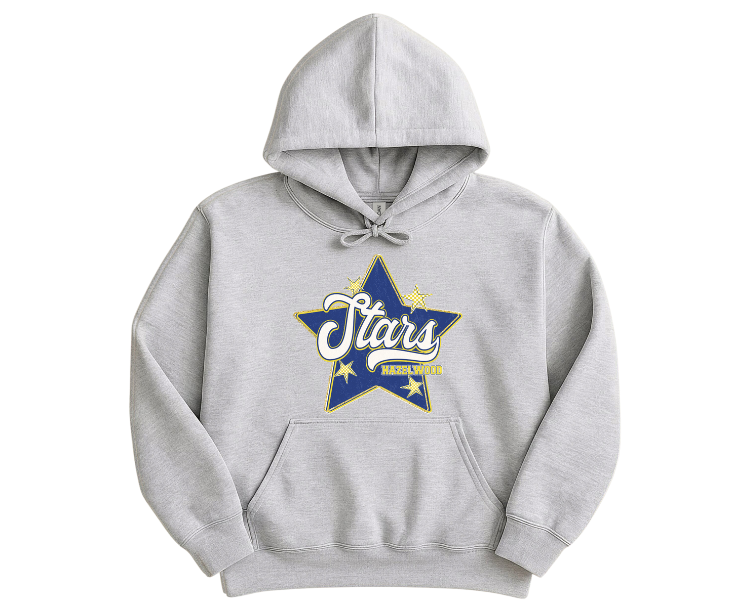 Hazelwood Elementary | HES-14 | Classic Varsity Stars Hazelwood Hoodie