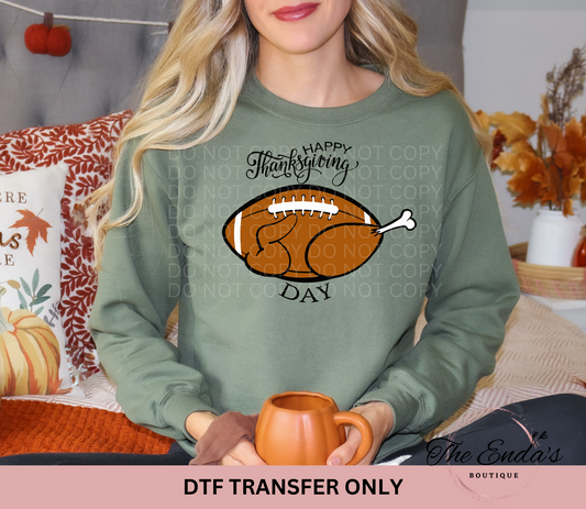 Football Turkey DTF Transfer