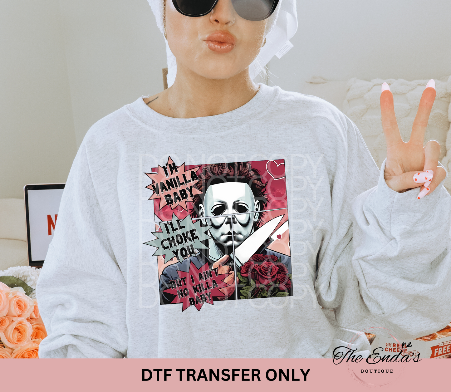 I'm Vanilla Baby DTF Transfer