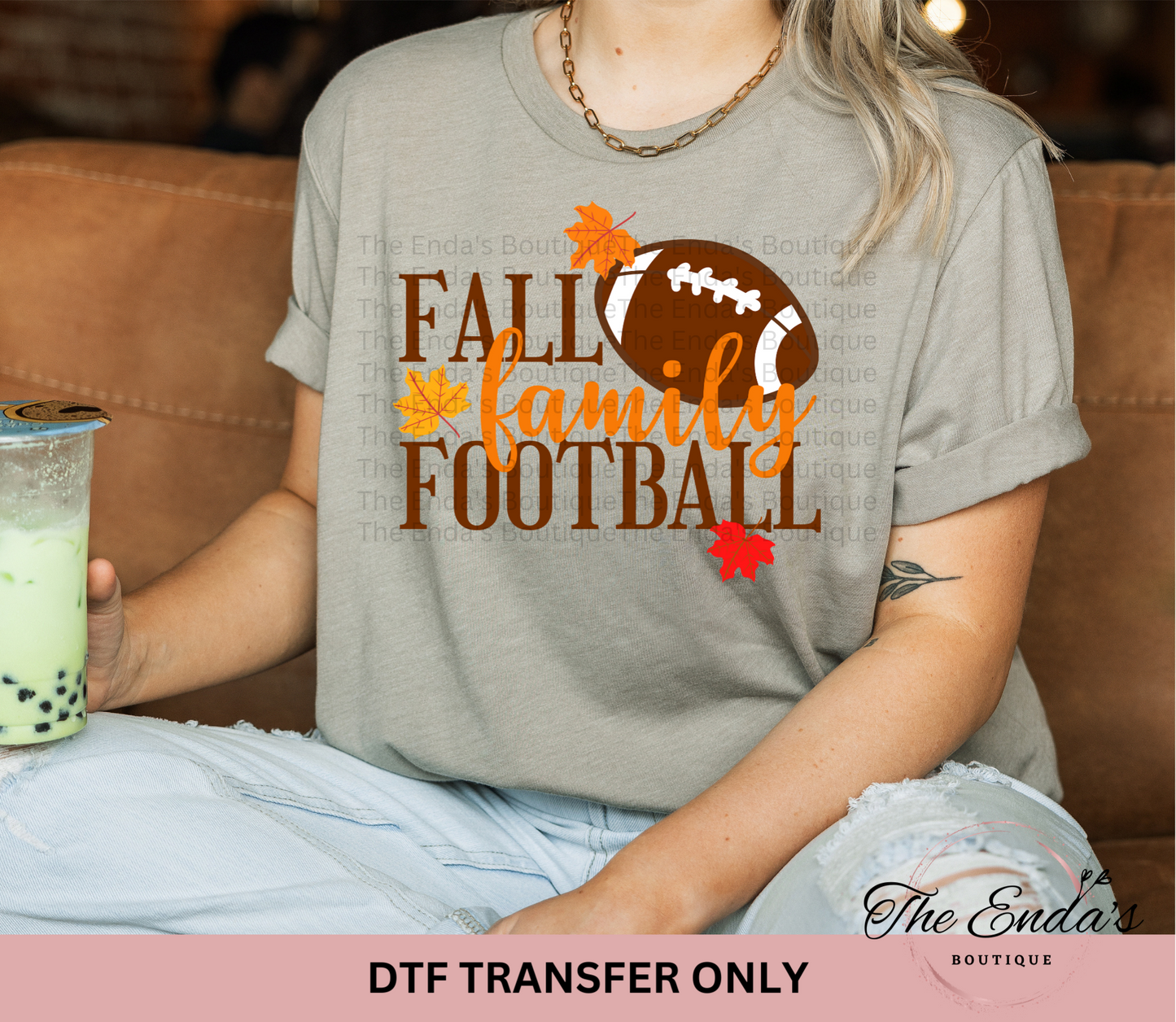 Fall Family Football DTF Transfer