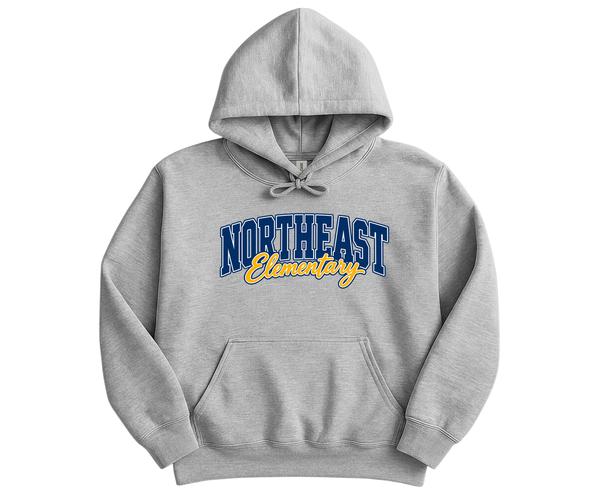 Northeast Elementary | NEES-6 | Northeast Script Hoodie