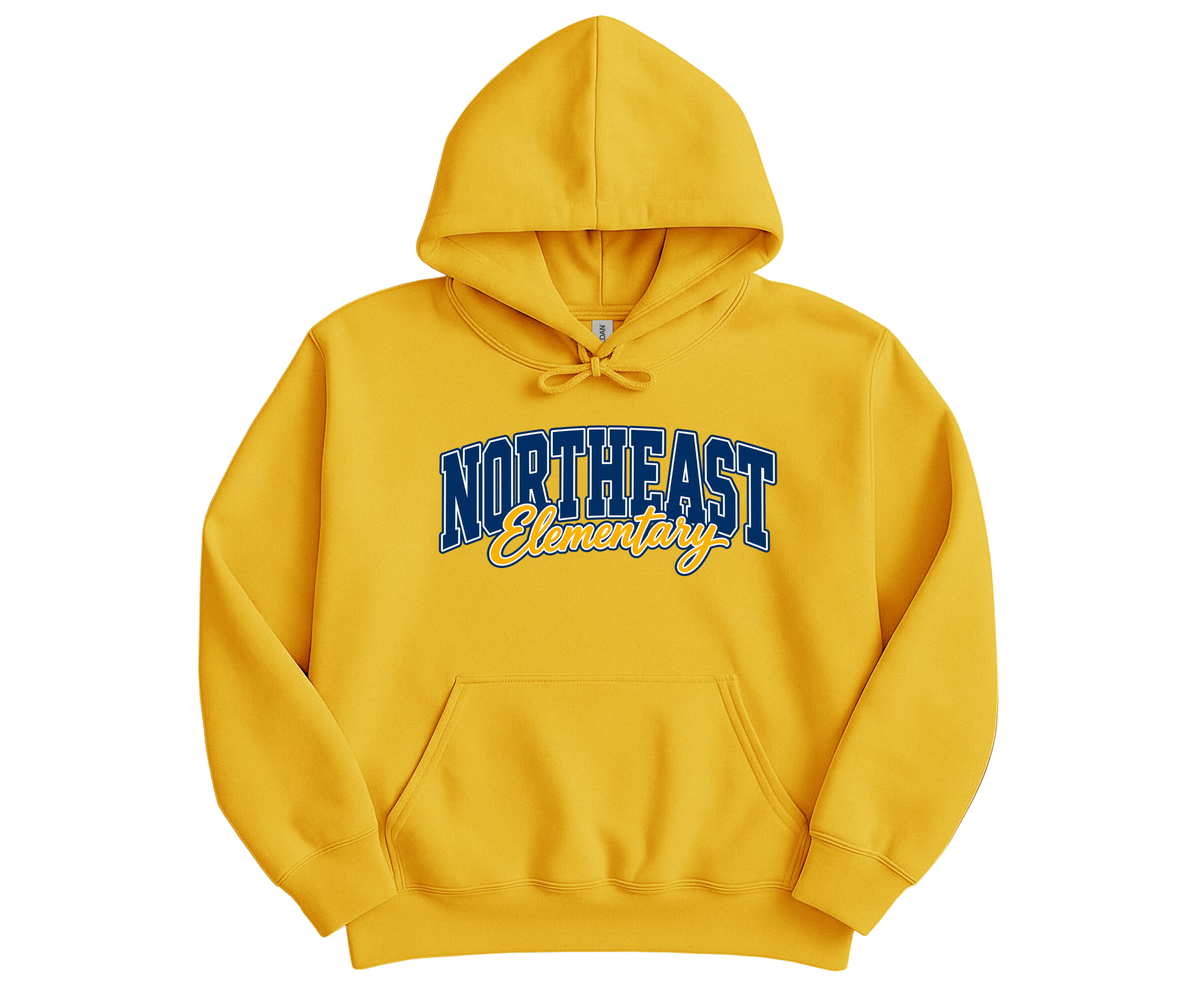 Northeast Elementary | NEES-6 | Northeast Script Hoodie