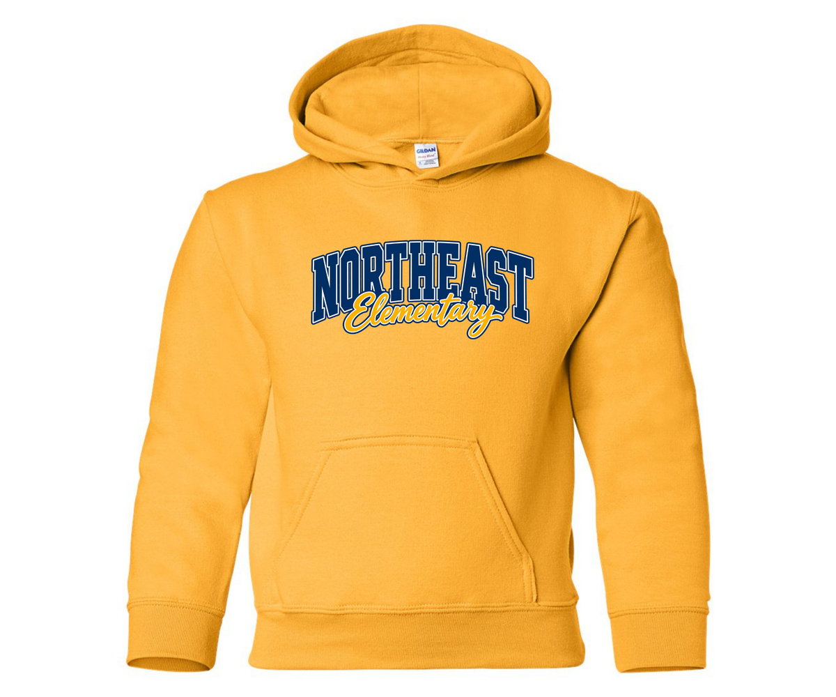Northeast Elementary | NEES-6 | Northeast Script Hoodie