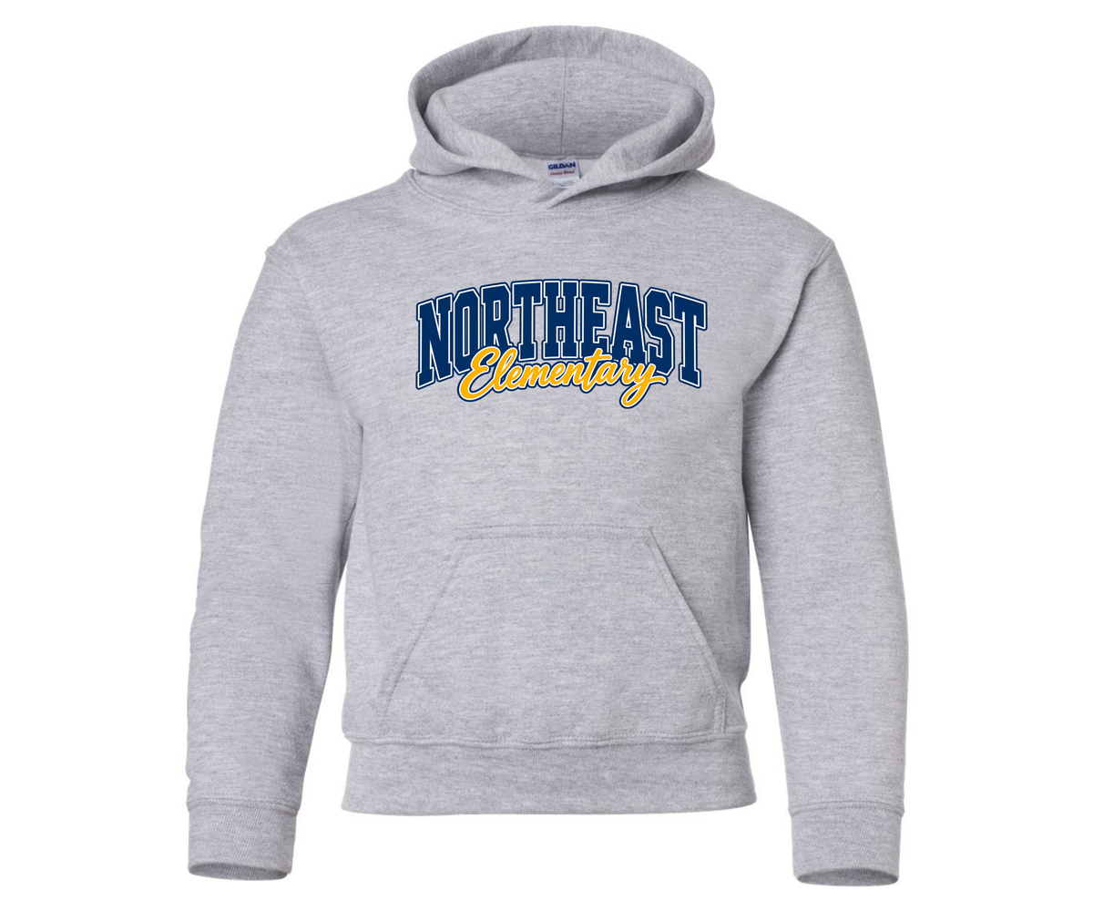 Northeast Elementary | NEES-6 | Northeast Script Hoodie