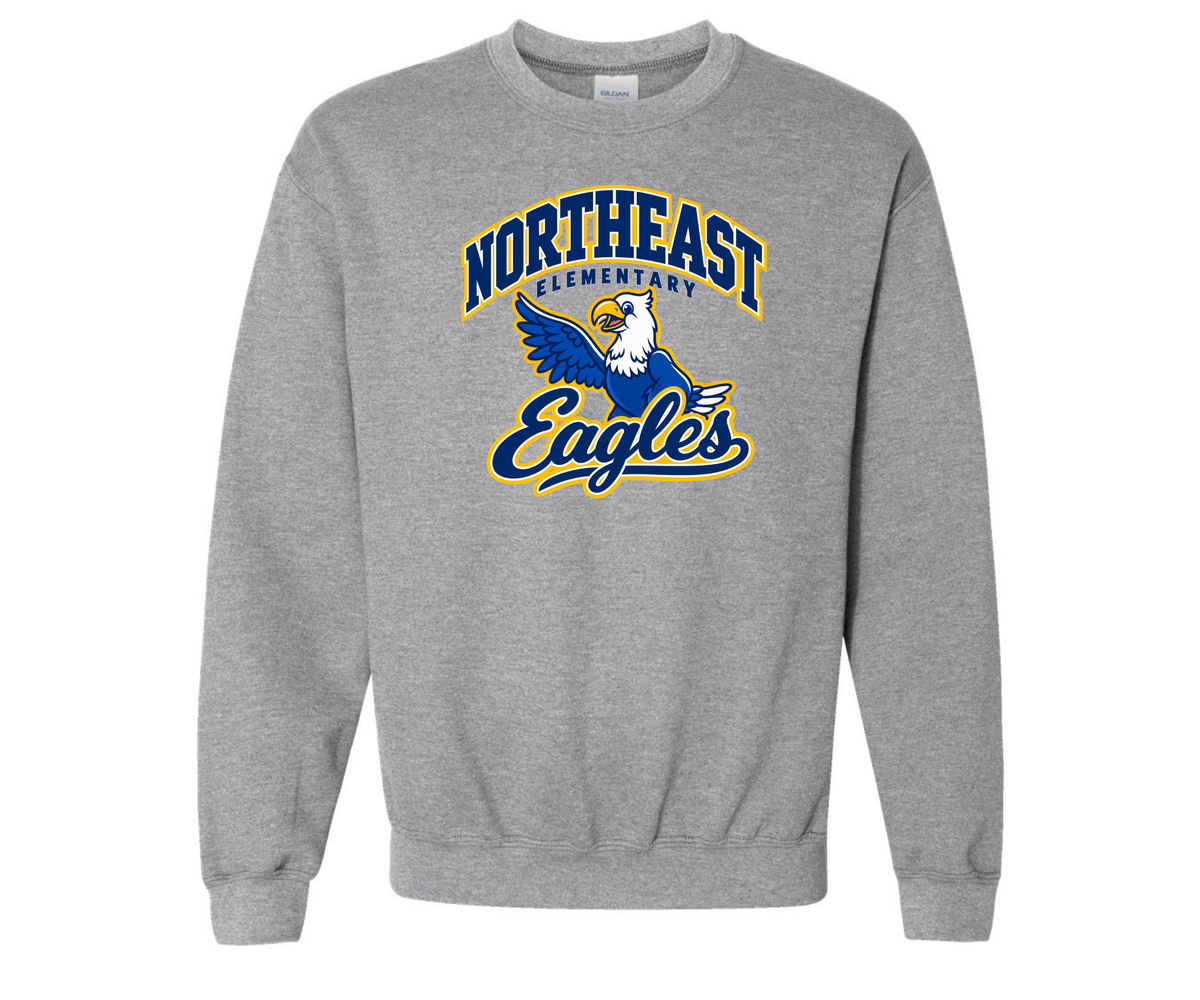 Northeast Elementary | NEES-3 | Flying Eagle Crewneck Sweatshirt
