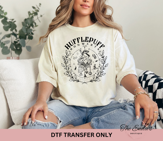 Hufflepuff DTF Transfer