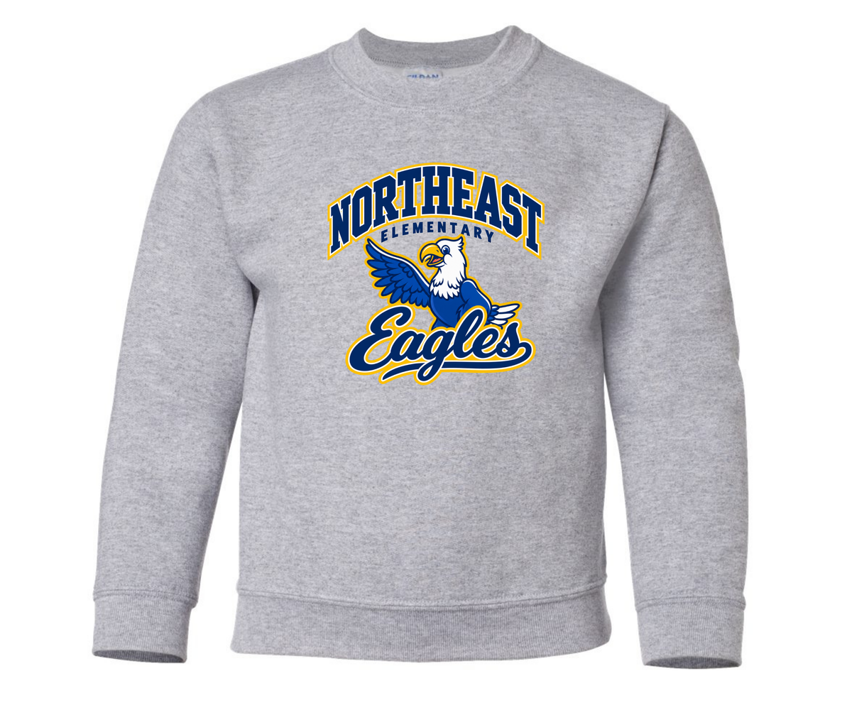 Northeast Elementary | NEES-3 | Flying Eagle Crewneck Sweatshirt
