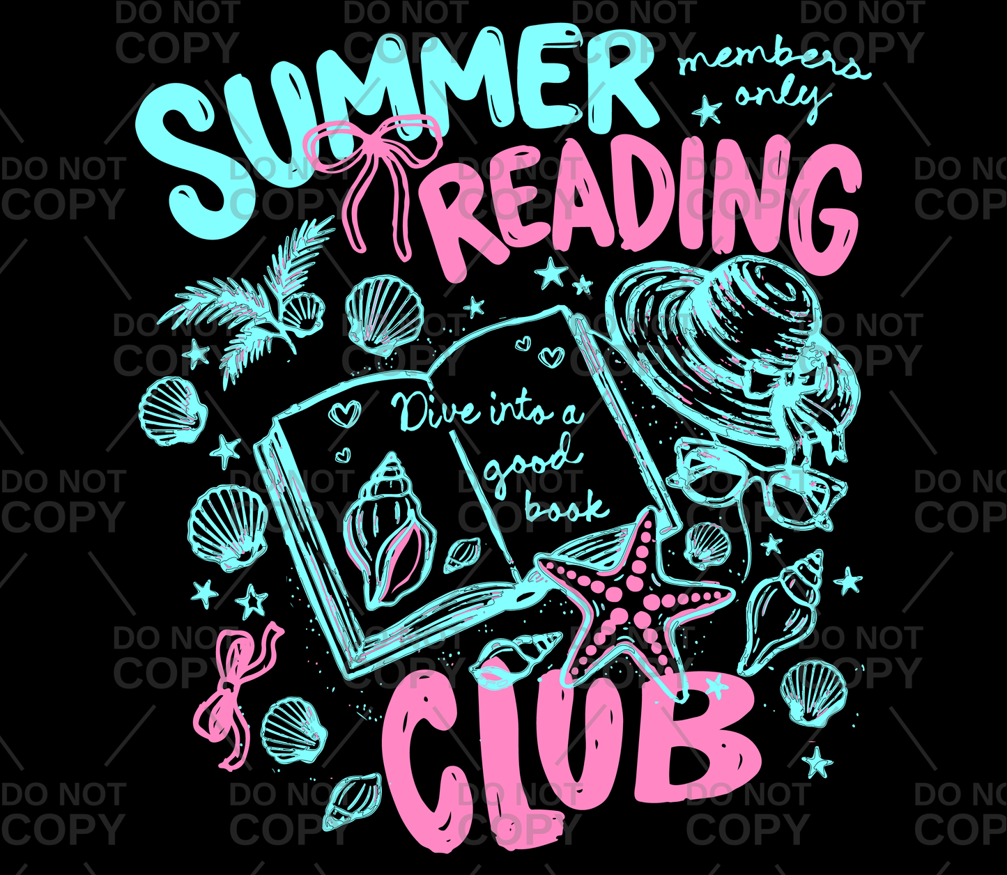 Summer Reading Club DTF Transfer