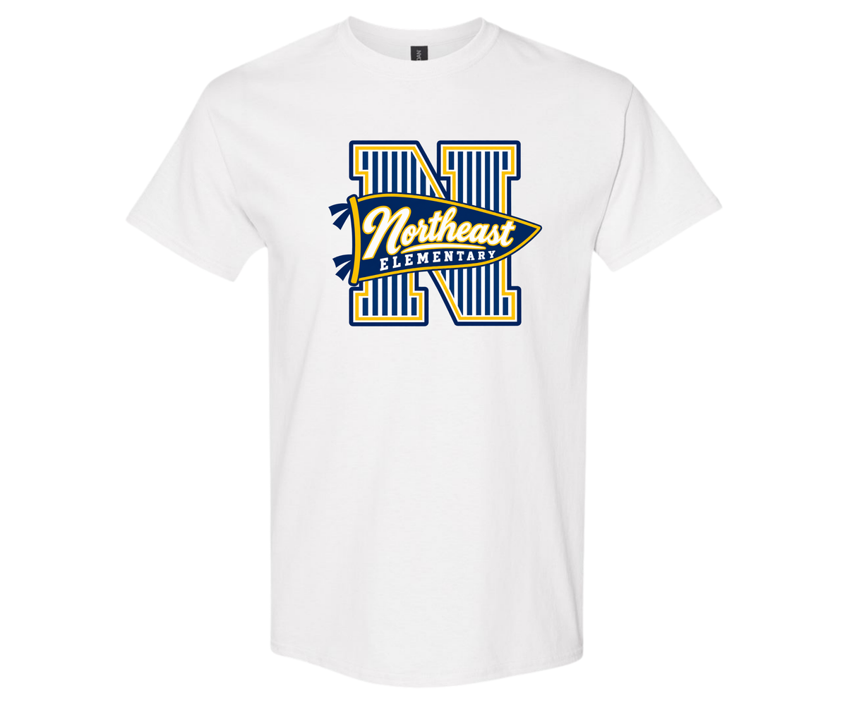 Northeast Elementary | NEES-2 | Varsity Pennant T-Shirt