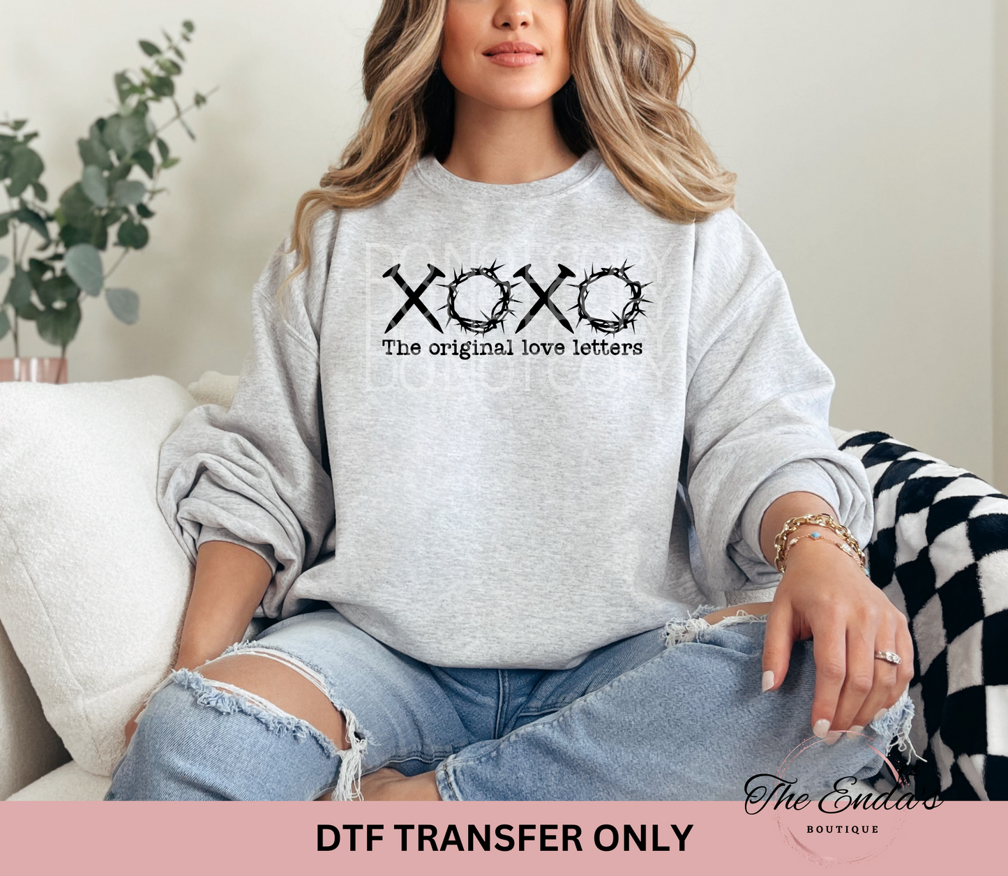 The Original Love Letters DTF Transfer