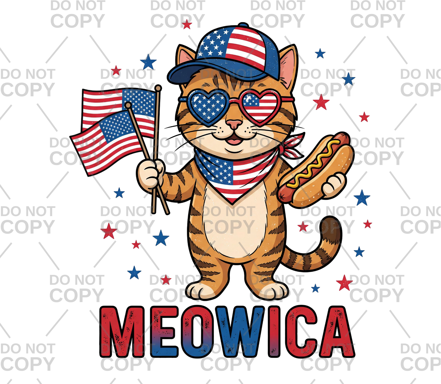 Meowica DTF Transfer