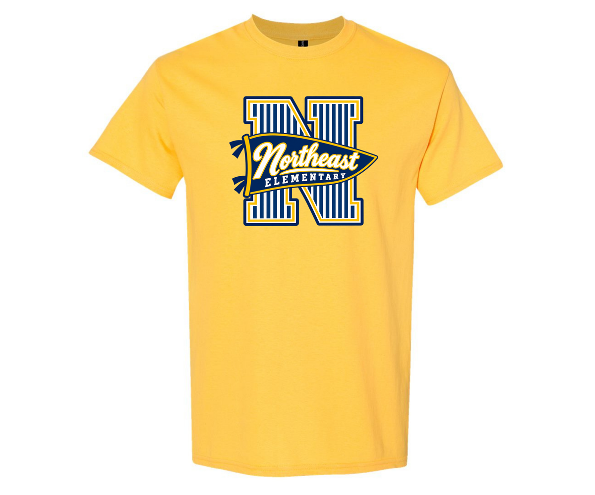 Northeast Elementary | NEES-2 | Varsity Pennant T-Shirt