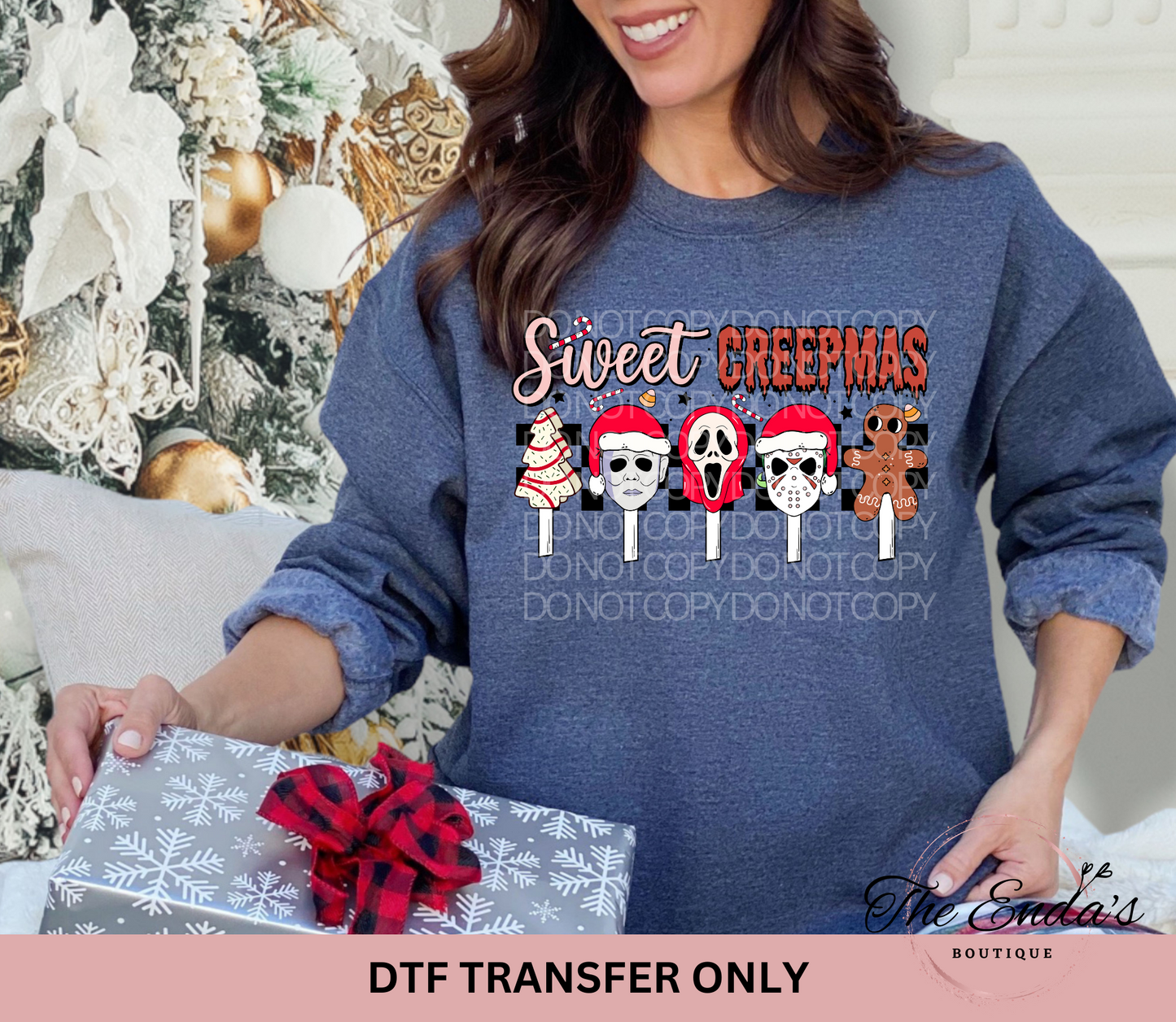 Sweet Creepmas DTF Transfer