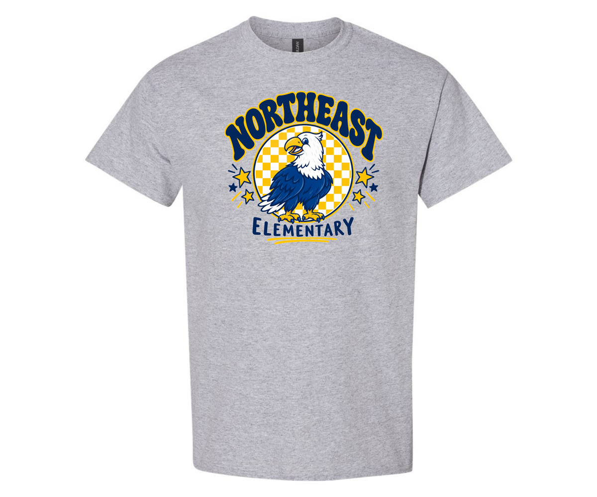 Northeast Elementary | NEES-4 | Eagle Pride T-Shirt