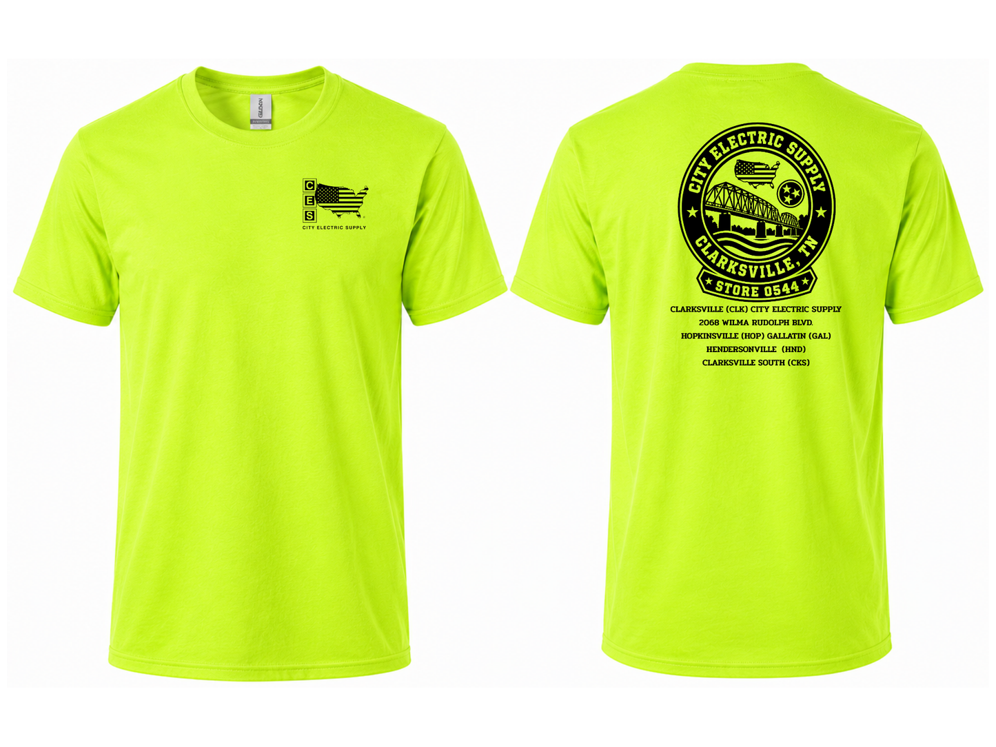 Gildan Softstyle City Electric Supply Store 0544 T-Shirt