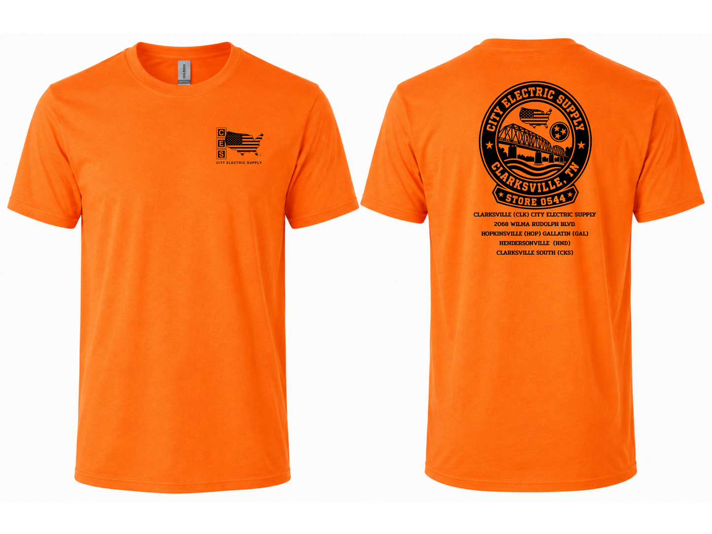 Gildan Softstyle City Electric Supply Store 0544 T-Shirt